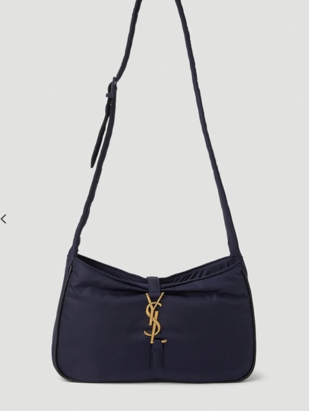 Saint Laurent YSL Le 5á 7 Nylon
Shoulder Bag Navy